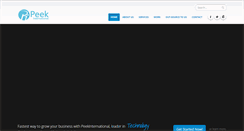 Desktop Screenshot of peekinternational.com